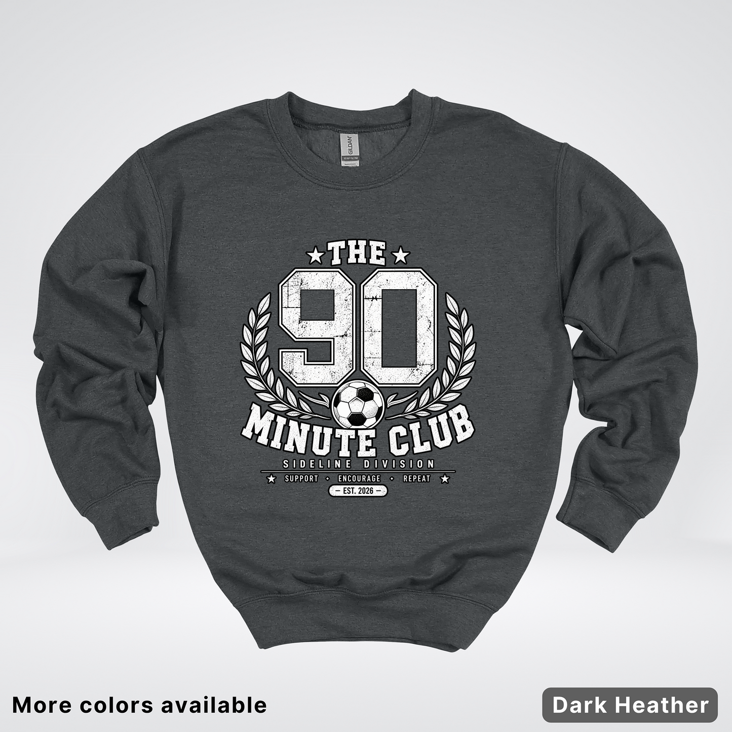 The 90 Minute Club Side Line Division Crewneck Sweatshirt