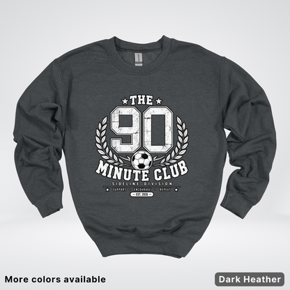 The 90 Minute Club Side Line Division Crewneck Sweatshirt