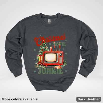 Vintage Christmas Movie Lover - Crewneck
