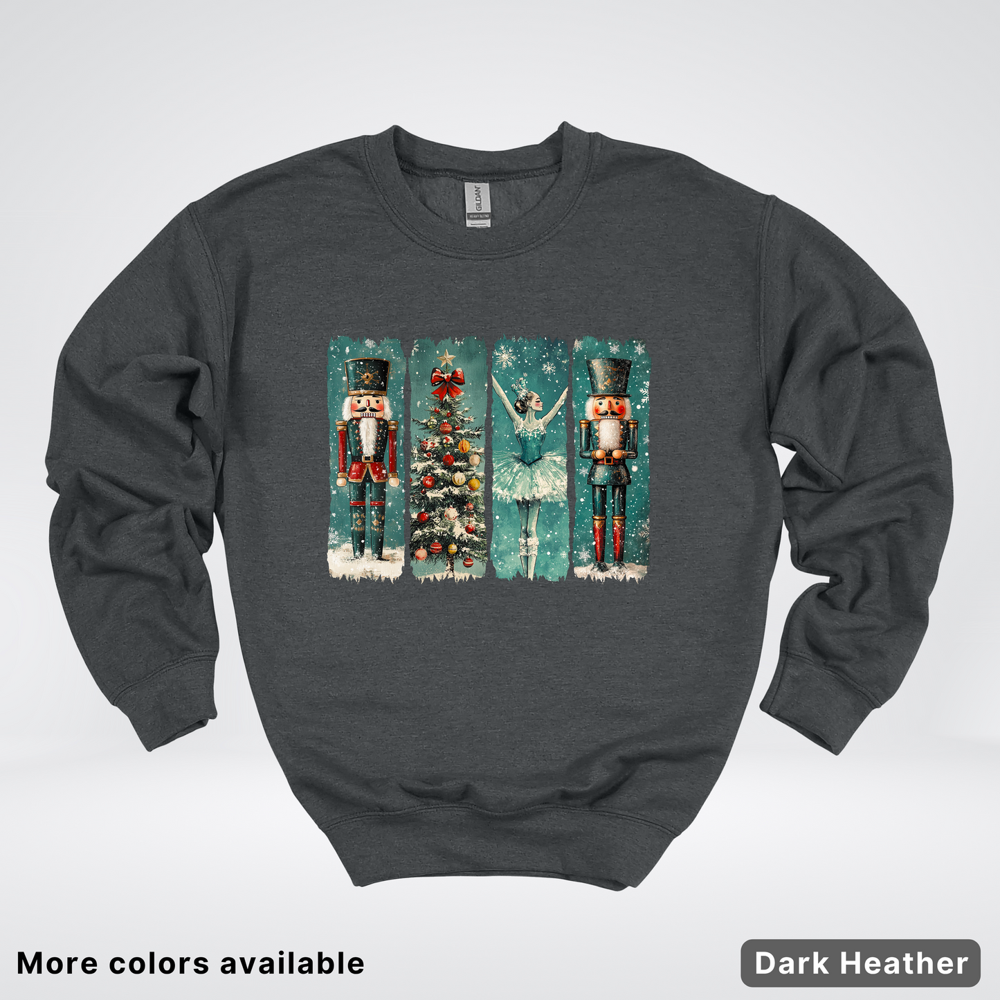 Vintage Nutcracker Ballet Panel - Crewneck