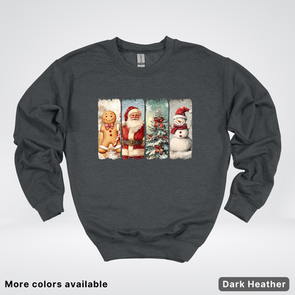 Vintage Christmas Quartet - Sweatshirt