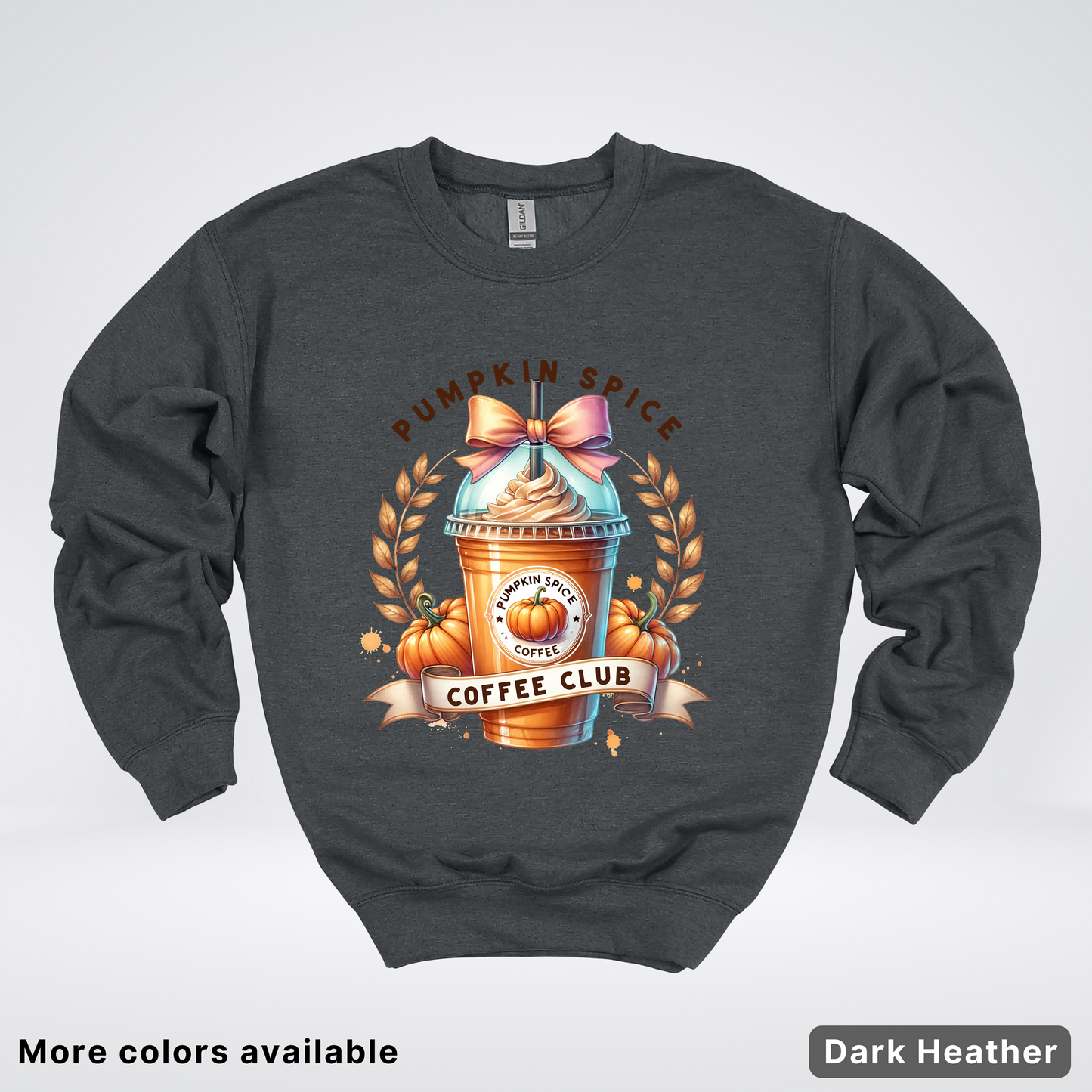 Pumpkin Spice Coffee Club - Crewneck Sweatshirts
