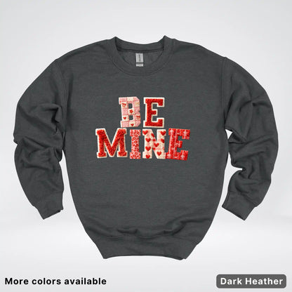 Be Mine Hook Yard Faux - Crewneck Sweatshirt