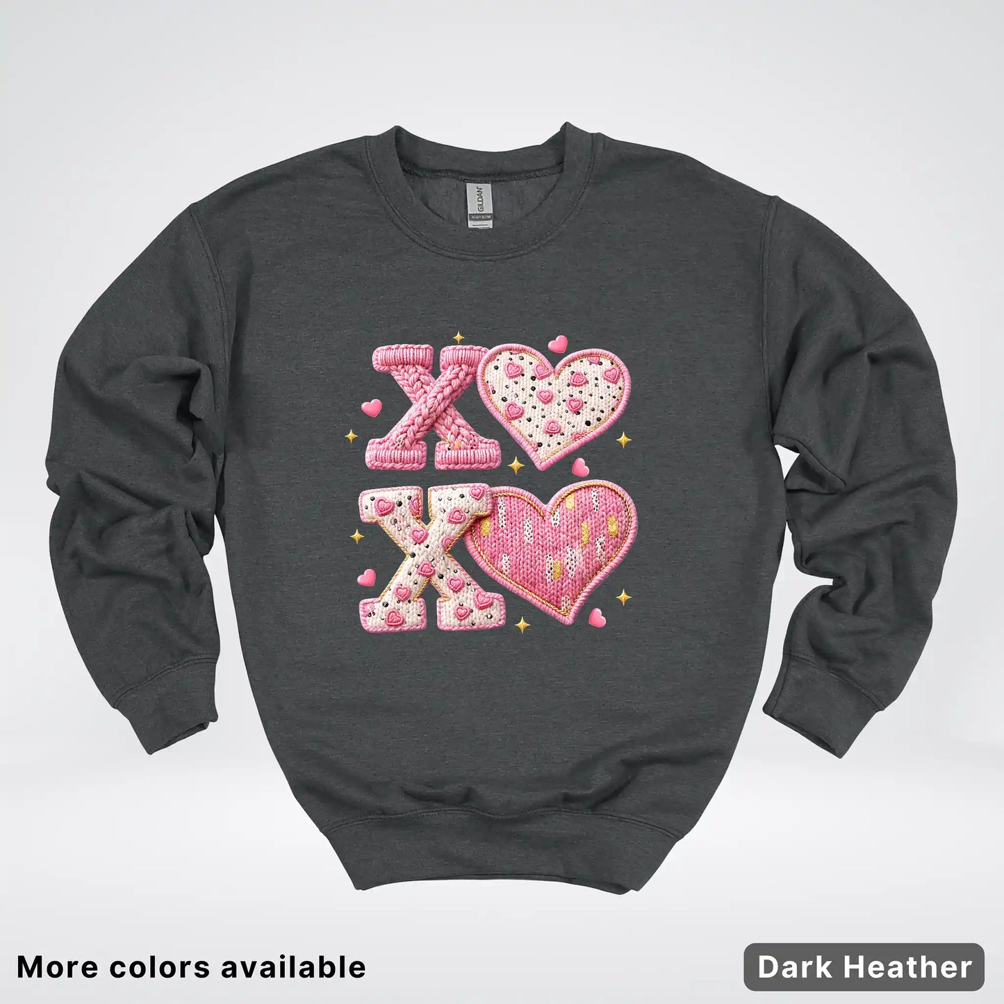 XOXO Hook Yard Faux - Crewneck Sweatshirt