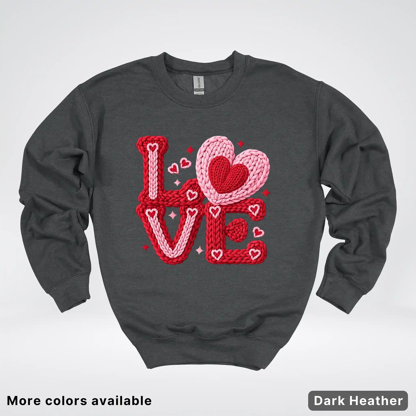 Love Hook Yard Faux - Crewneck Sweatshirt