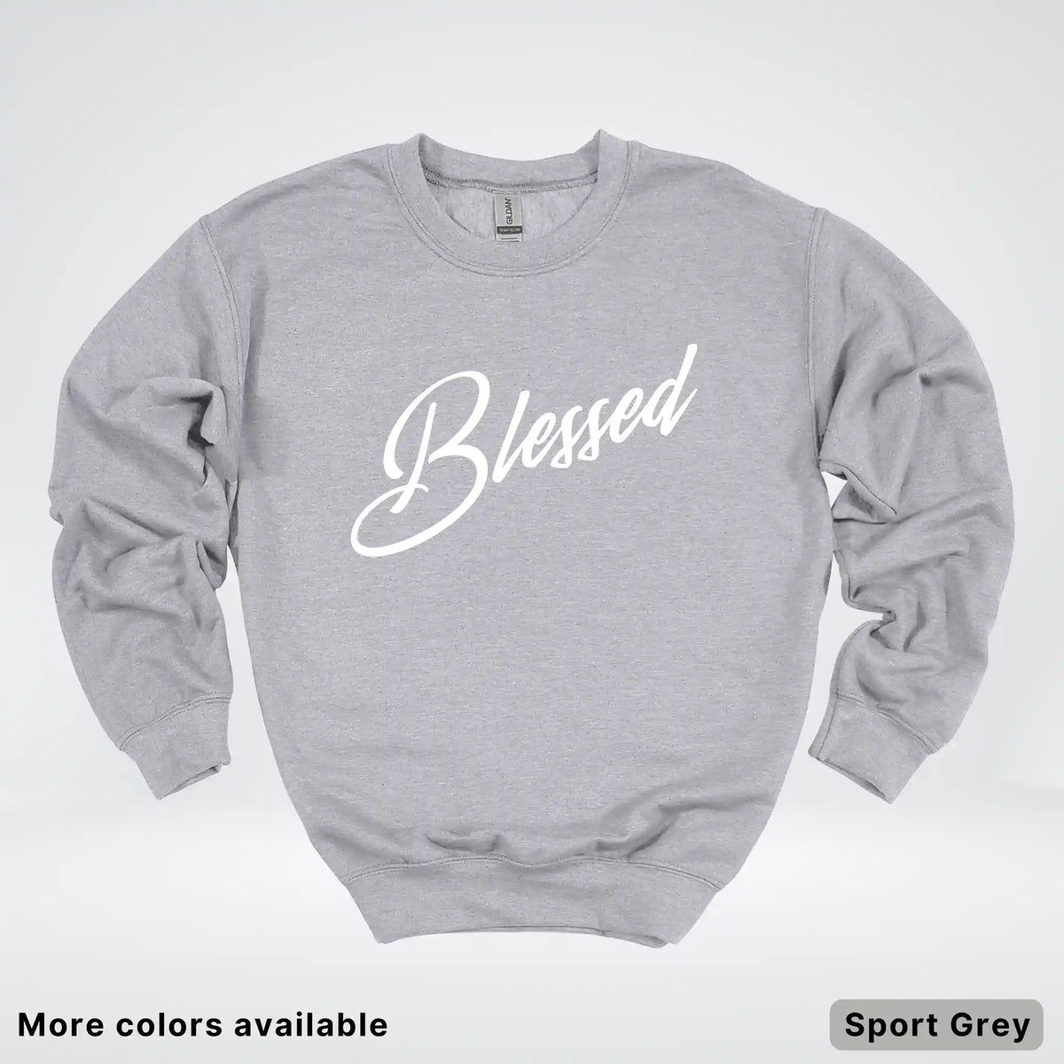 Blessed Script Crewneck Sweatshirt