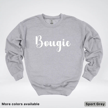 Bougie - White Design - Crewneck Sweatshirt