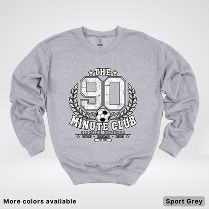 The 90 Minute Club Side Line Division Crewneck Sweatshirt