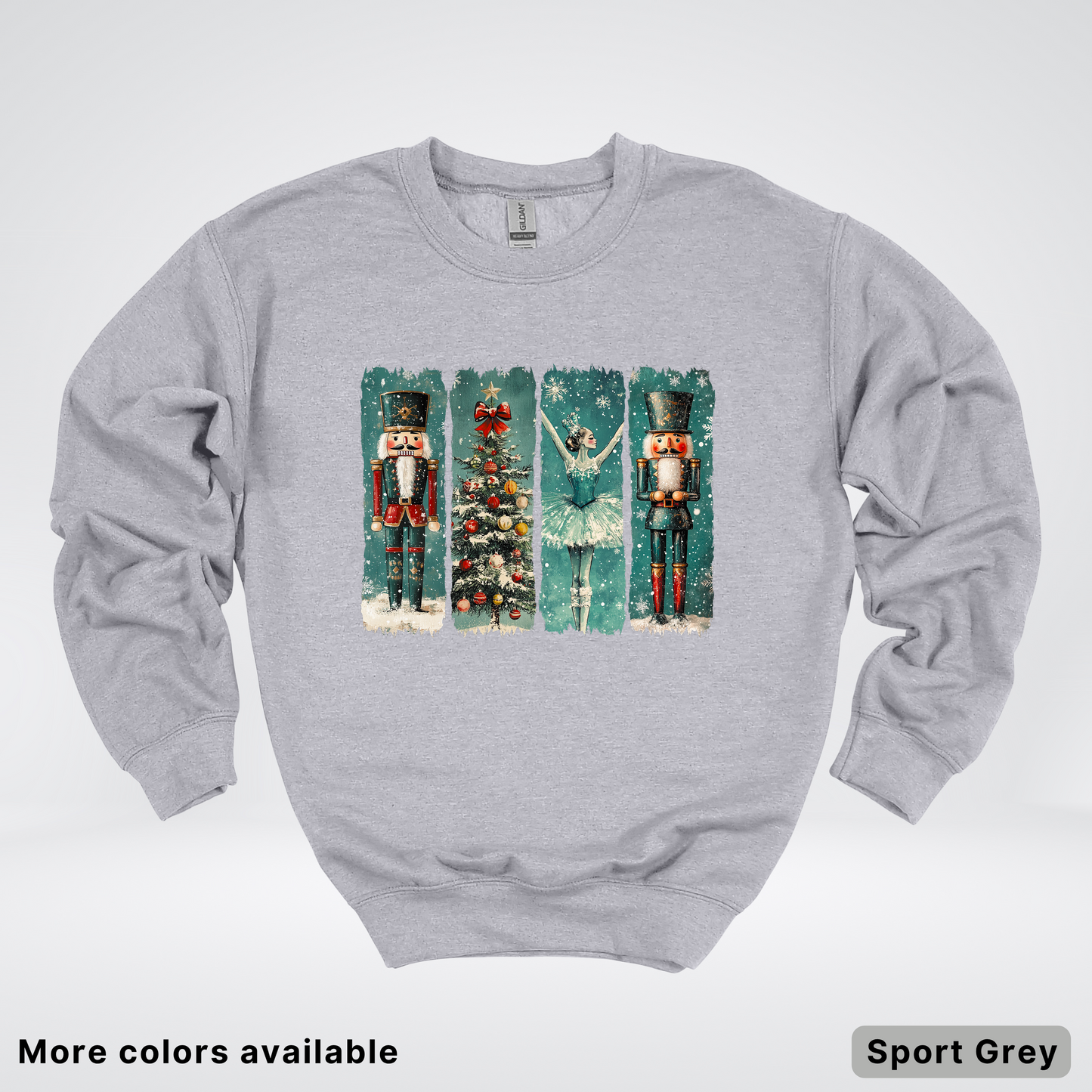 Vintage Nutcracker Ballet Panel - Crewneck