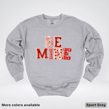 Be Mine Hook Yard Faux - Crewneck Sweatshirt