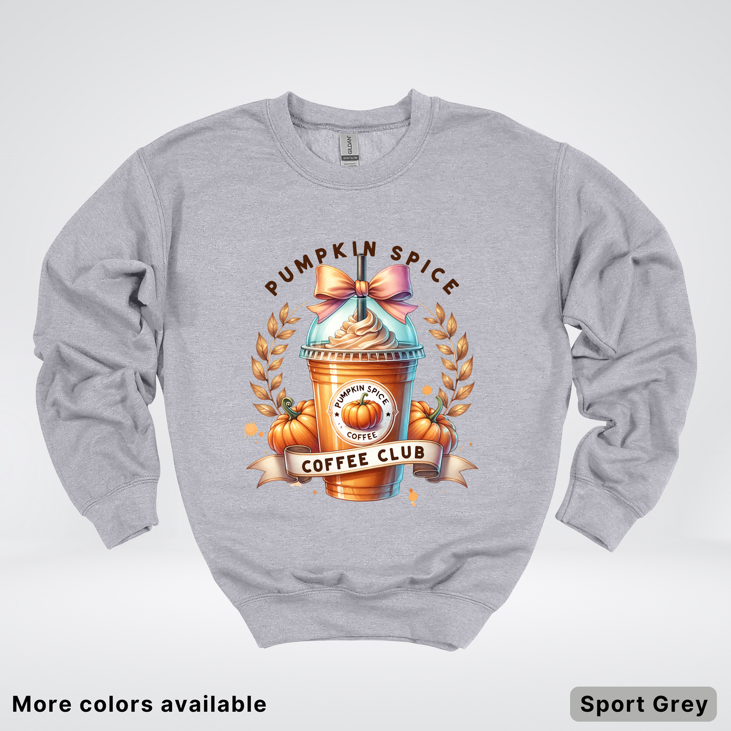 Pumpkin Spice Coffee Club - Crewneck Sweatshirts
