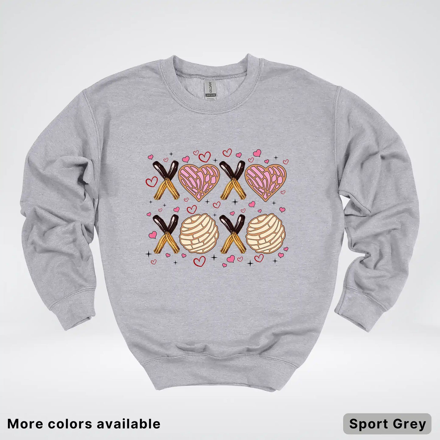 XOXO Churros & Conchas - Crewneck Sweatshirt