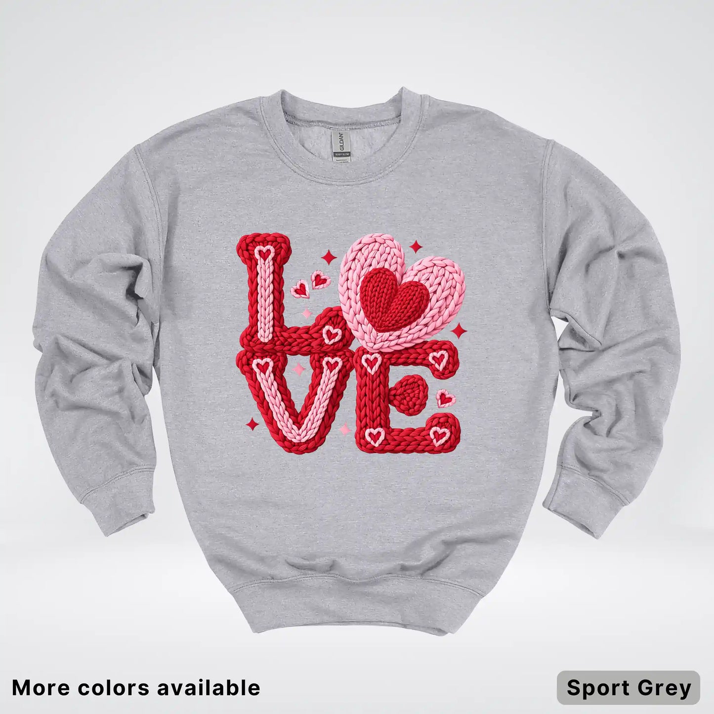 Love Hook Yard Faux - Crewneck Sweatshirt