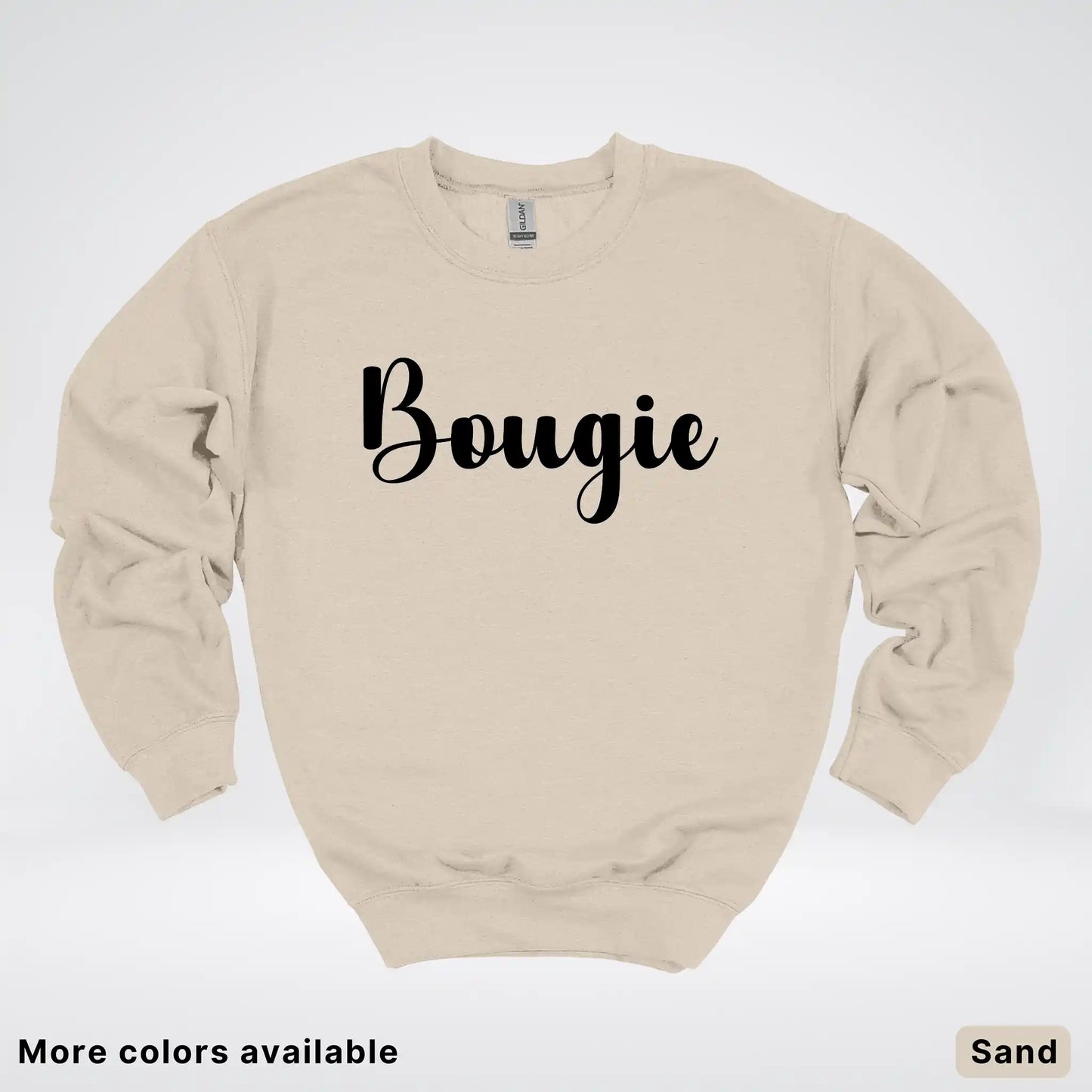 Bougie - Black Design - Crewneck Sweatshirt
