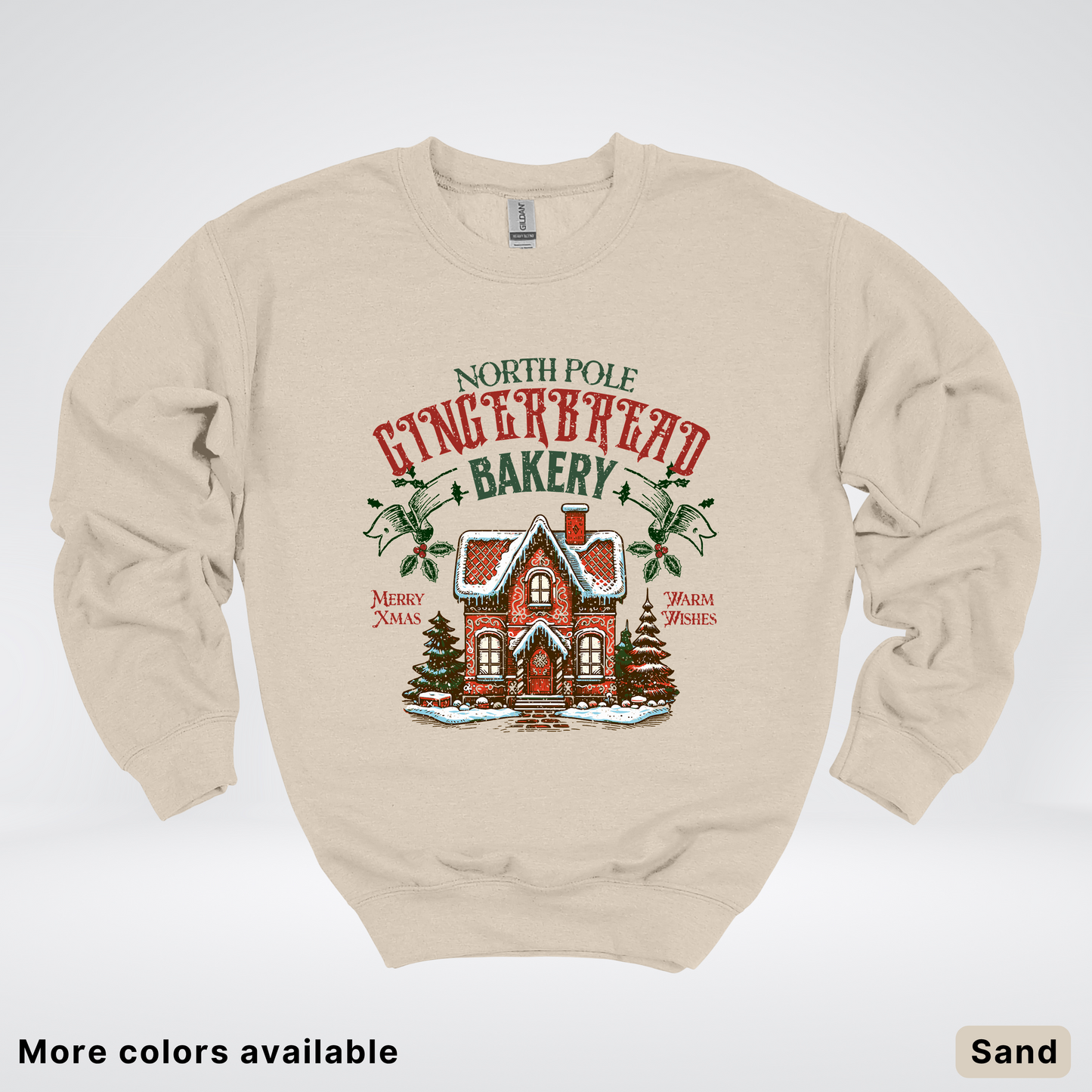 Vintage Gingerbread Bakery - Crewneck
