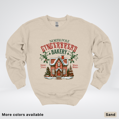 Vintage Gingerbread Bakery - Crewneck
