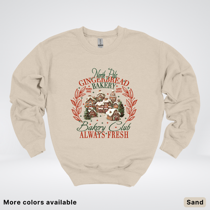 North Pole Gingerbread Bakery  Club Always Fresh - Sweatshirt