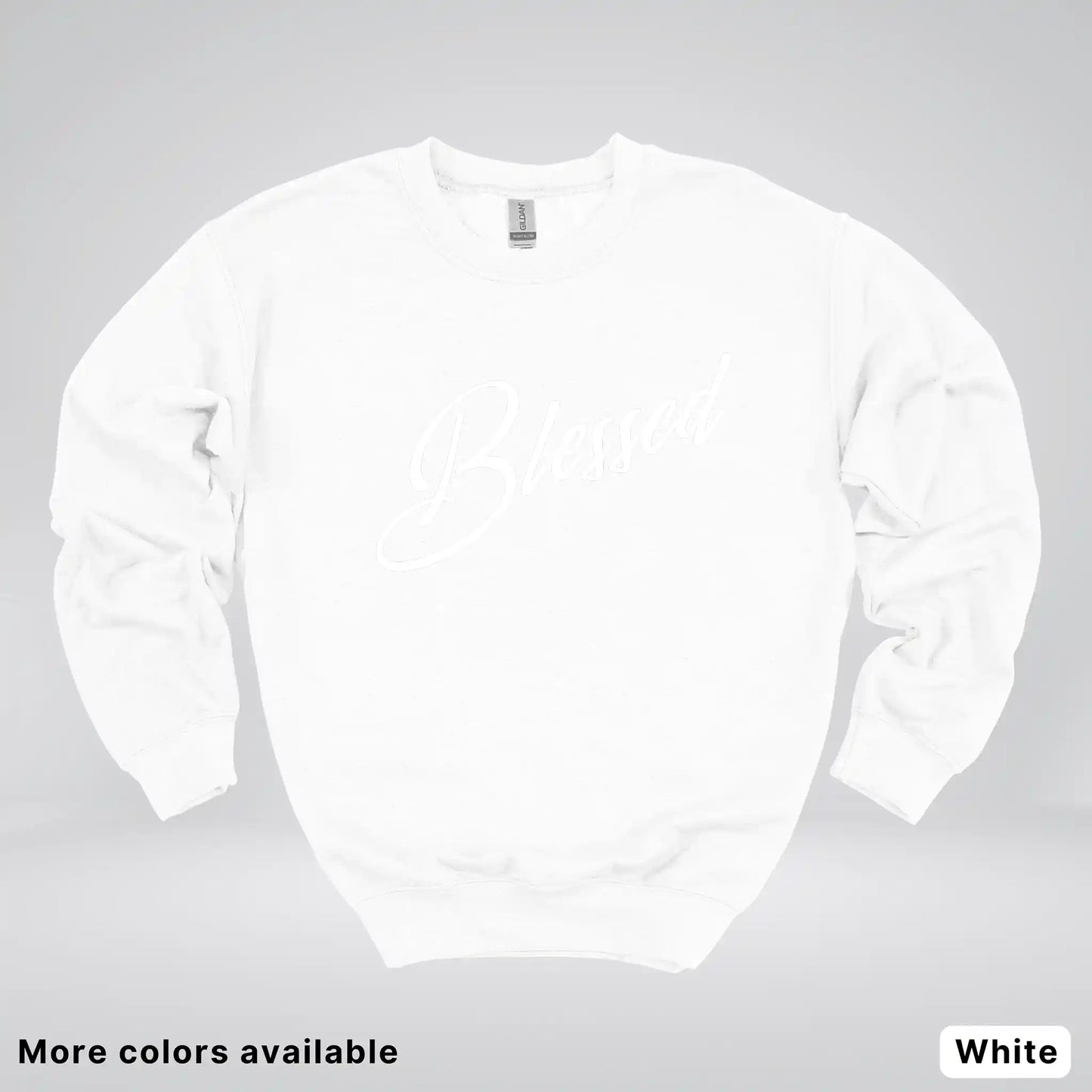 Blessed Script Crewneck Sweatshirt