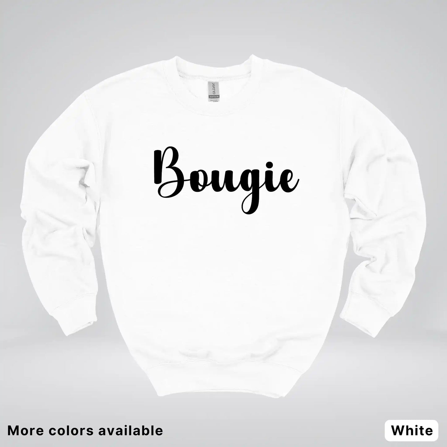 Bougie - Black Design - Crewneck Sweatshirt