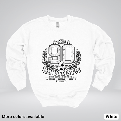 The 90 Minute Club Side Line Division Crewneck Sweatshirt