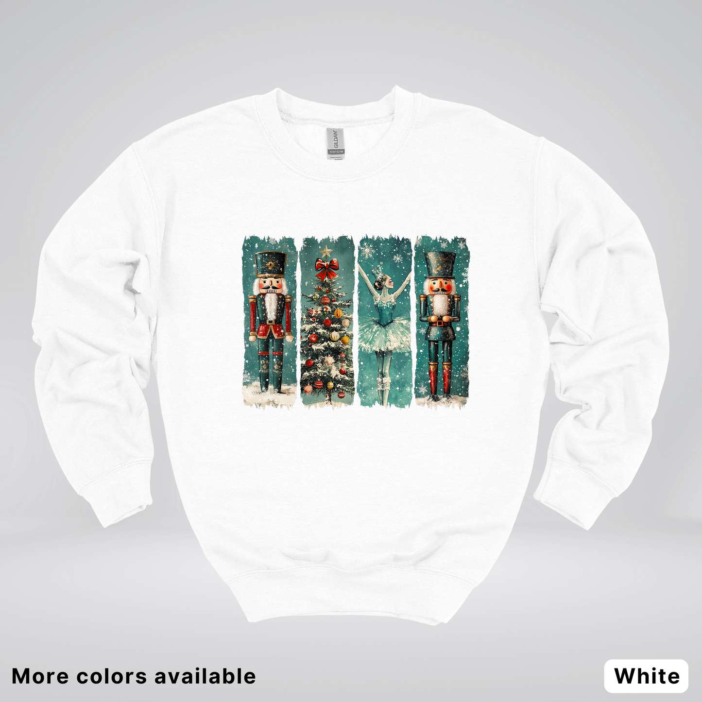 Vintage Nutcracker Ballet Panel - Crewneck