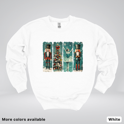 Vintage Nutcracker Ballet Panel - Crewneck
