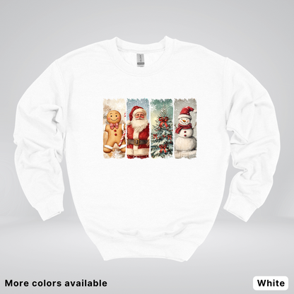 Vintage Christmas Quartet - Sweatshirt