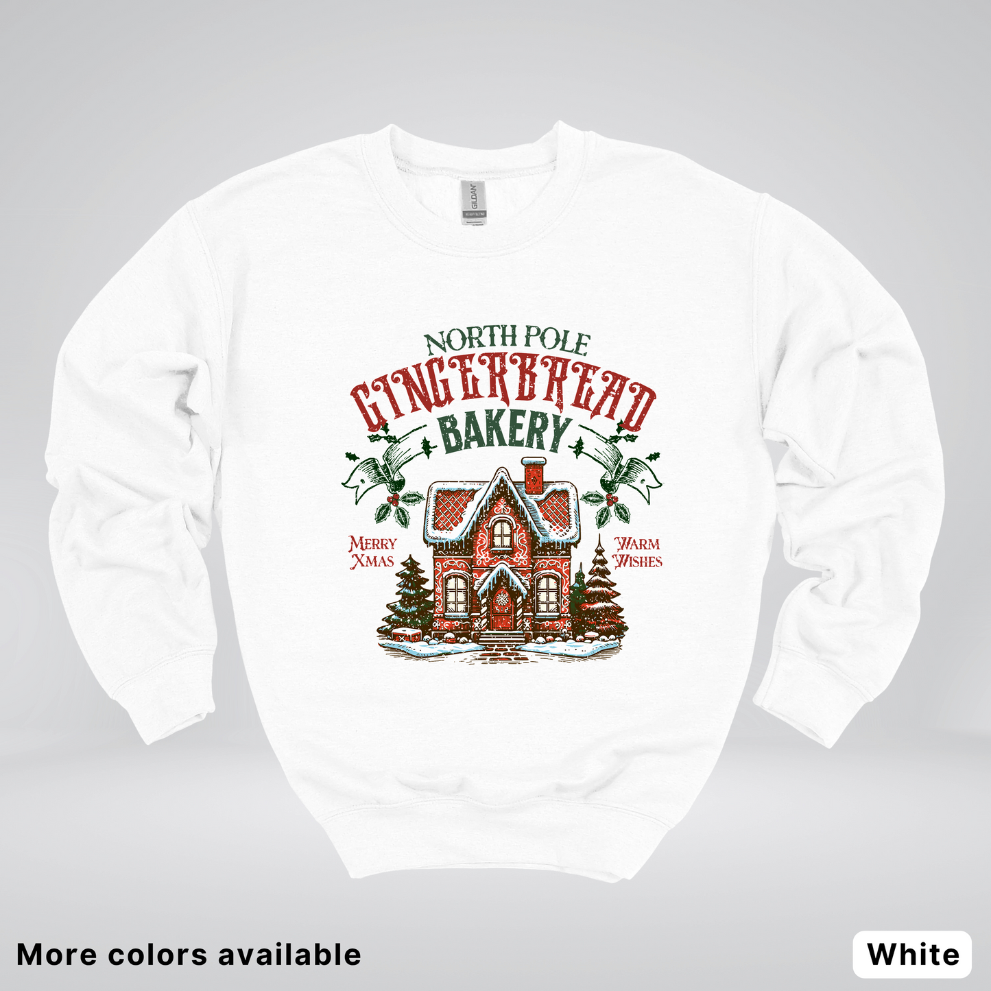 Vintage Gingerbread Bakery - Crewneck