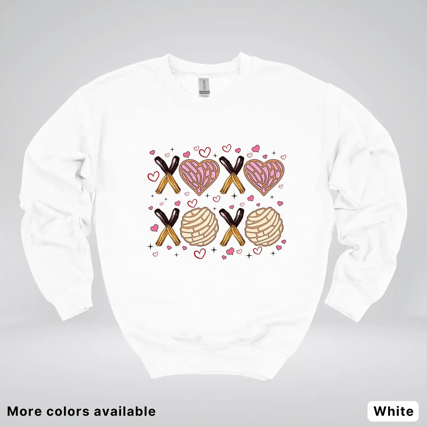 XOXO Churros & Conchas - Crewneck Sweatshirt
