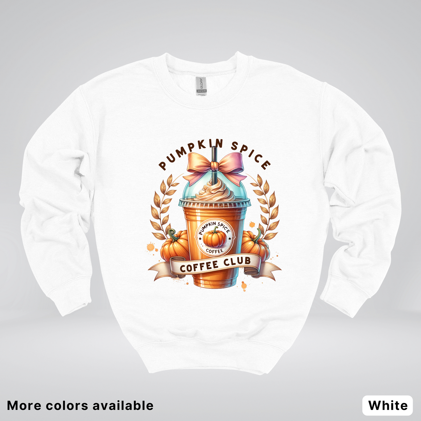 Pumpkin Spice Coffee Club - Crewneck Sweatshirts