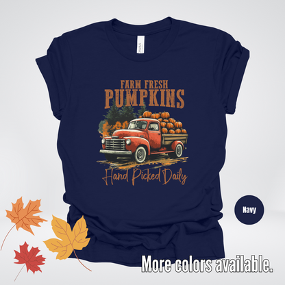 Farm Fresh Pumpkins Hand Picked Daily T-Shirt