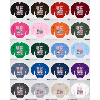 Saint Nick's Christmas Tree Farm - Crewneck Sweatshirt