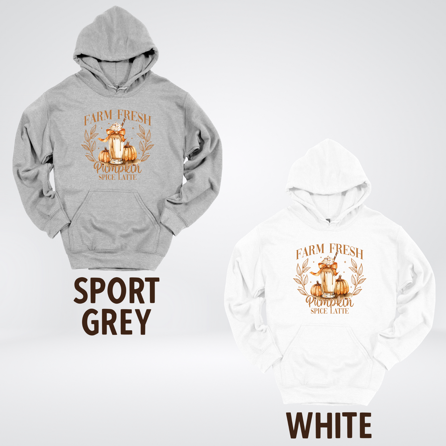 Farm Fresh Pumpkin Spice Latte Hoodie