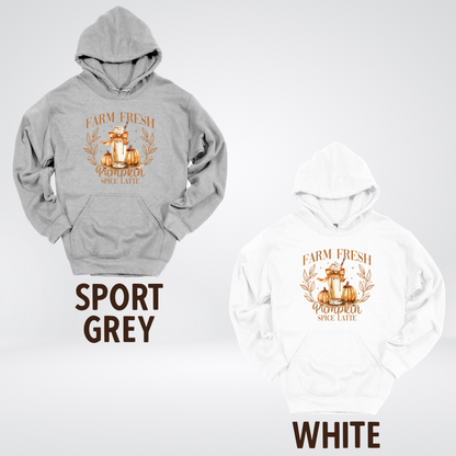 Farm Fresh Pumpkin Spice Latte Hoodie