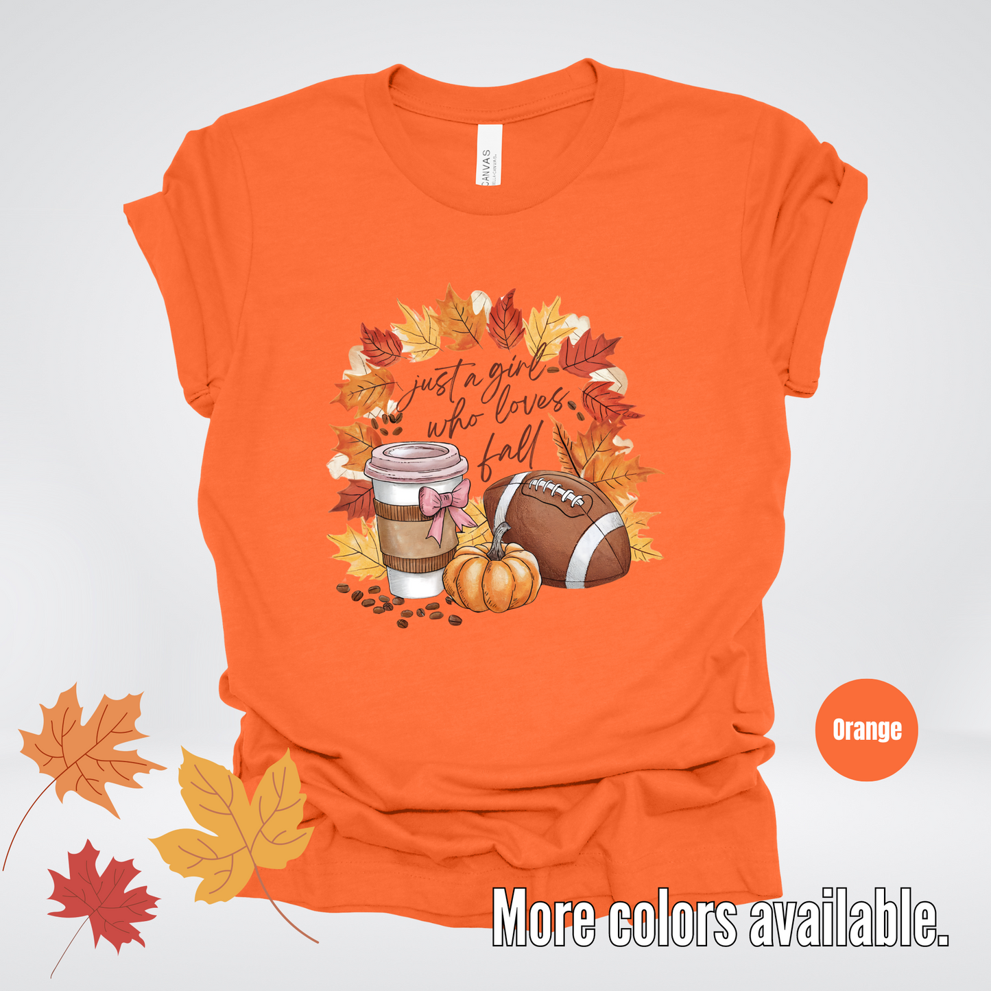 Just A Girl Who Loves Fall T-Shirt