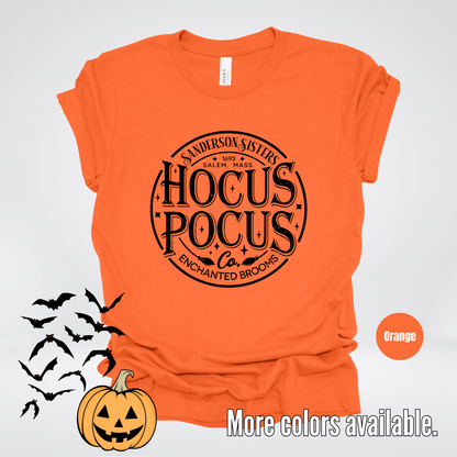 Hocus Pocus Sanderson Sisters Enchanted Brooms T-Shirt