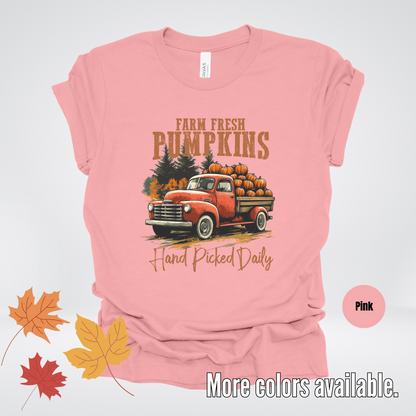 Farm Fresh Pumpkins Hand Picked Daily T-Shirt