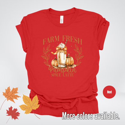 Farm Fresh Pumpkin Spice Latte T-Shirt