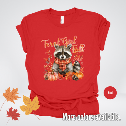 Feral Girl Fall T-Shirt