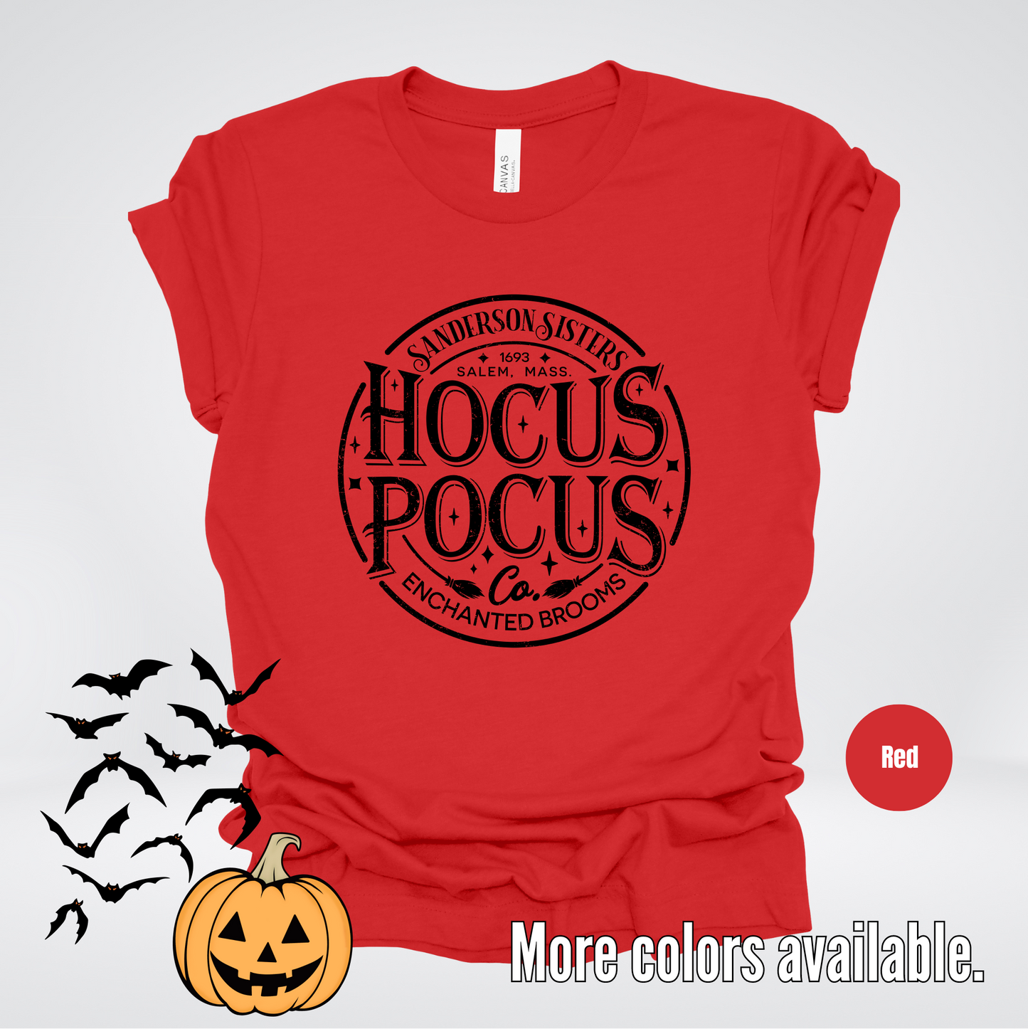 Hocus Pocus Sanderson Sisters Enchanted Brooms T-Shirt