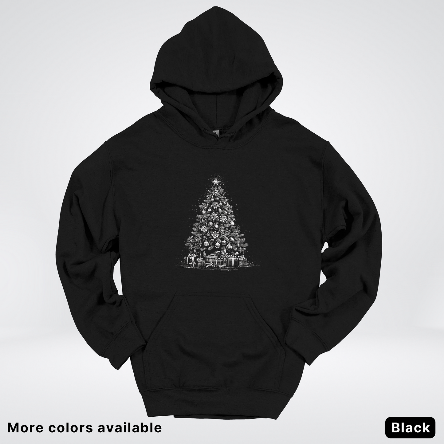 Classic Christmas Tree with Gifts - Hoodie
