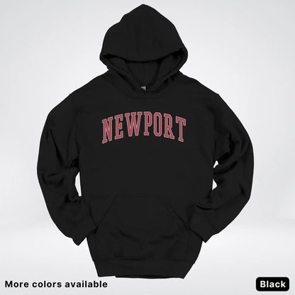 Newport Destination - Red Design - Hoodie