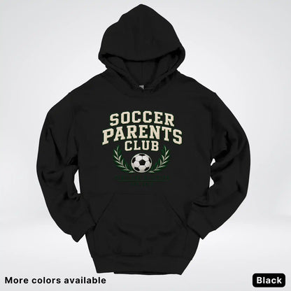 Soccer Parents Club Faux Embroidery Sideline Hoodie