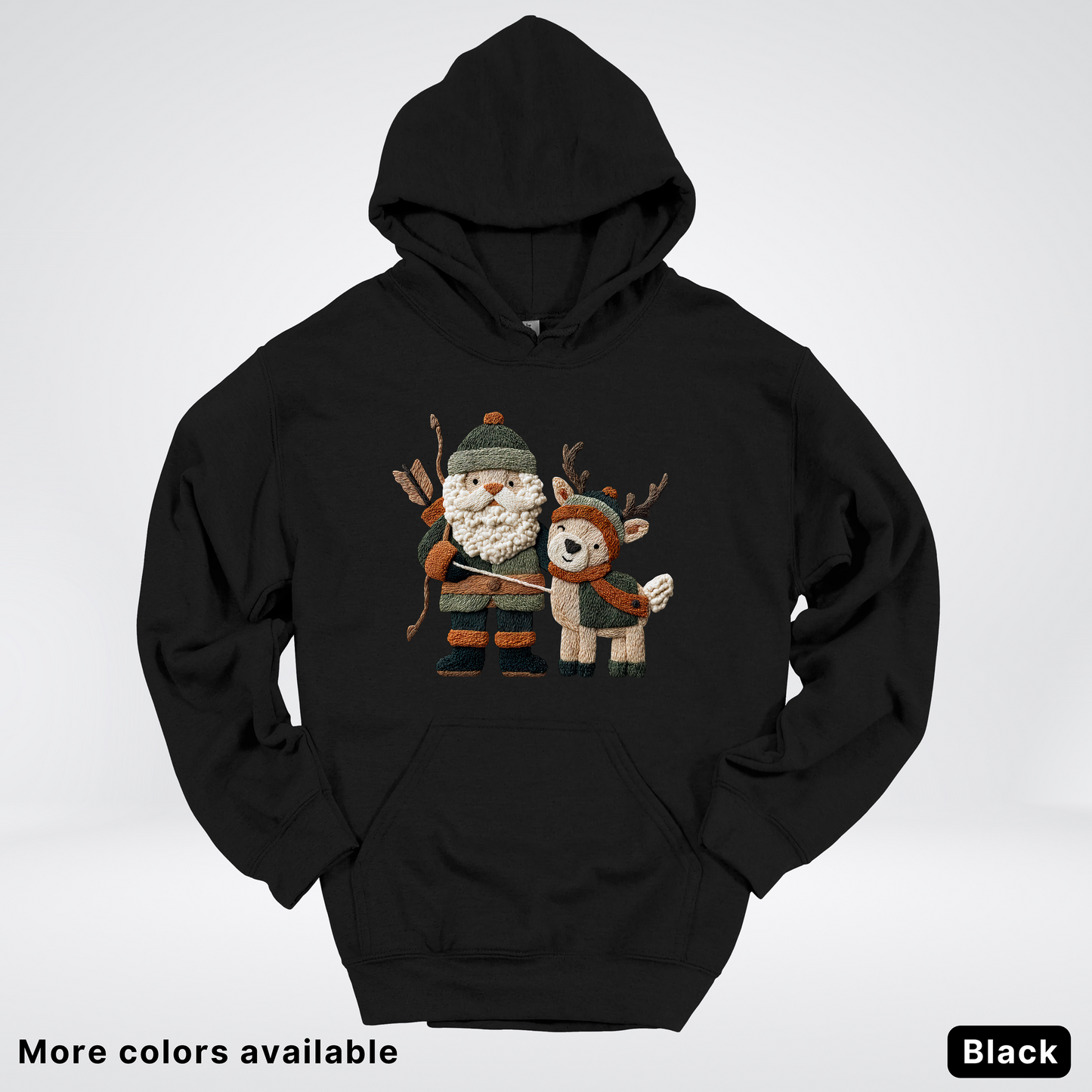 Hook Yard Faux Woodland Christmas Duo - Hoodie