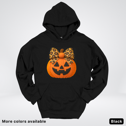 Coquette Crochet Pumpkin - Hoodie