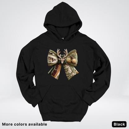 Hook Yard Faux Rustic Antler Bow - Hoodie