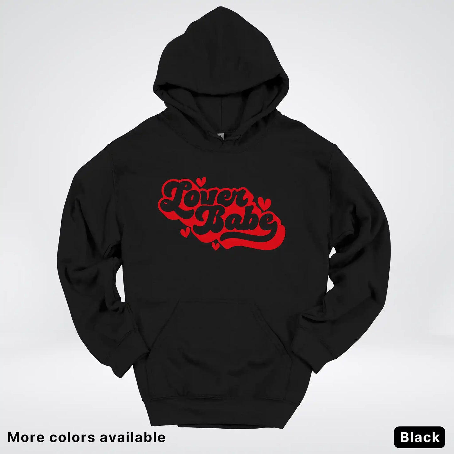 Lover Babe - Red Design - Hoodie