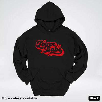 Lover Babe - Red Design - Hoodie