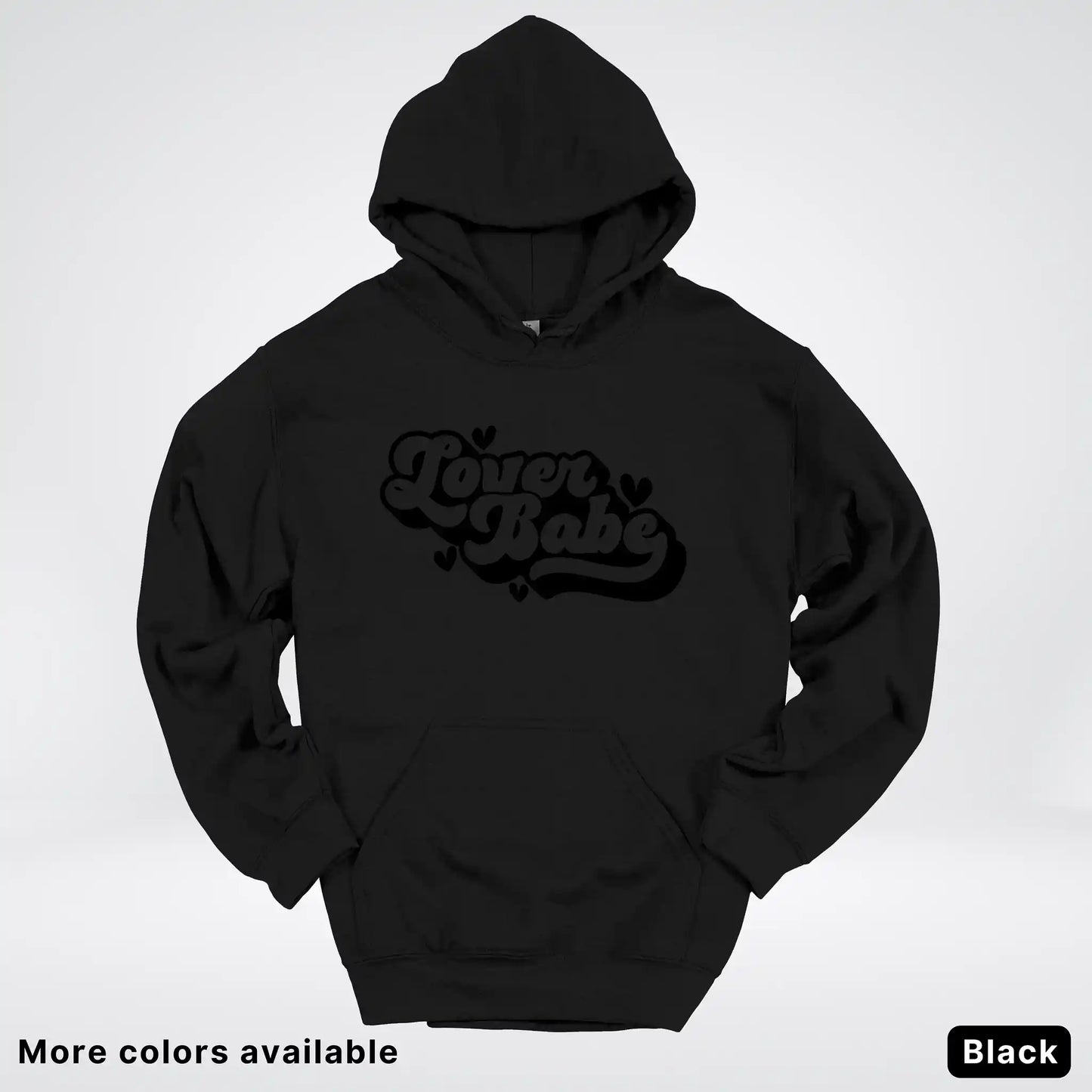 Lover Babe - Black Design - Hoodie