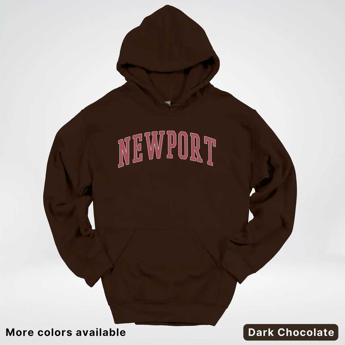 Newport Destination - Red Design - Hoodie